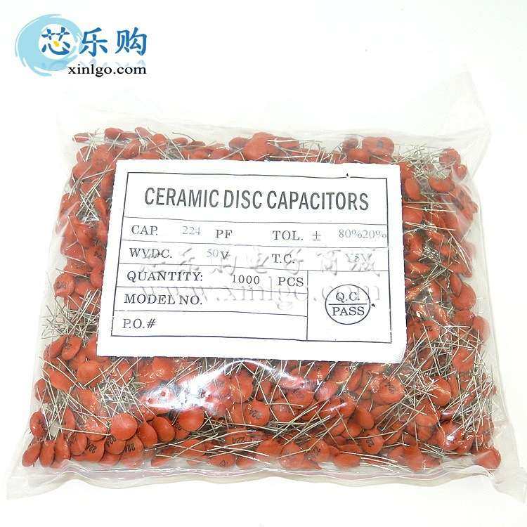 瓷片电容 220NF 50V 224 插件 2.54MM NEW 陶瓷电容 瓷片电容器,玩具/童车/益智/积木/模型,遥控车升级件/零配件,淘宝优惠券,粉丝福利购,淘宝优惠卷