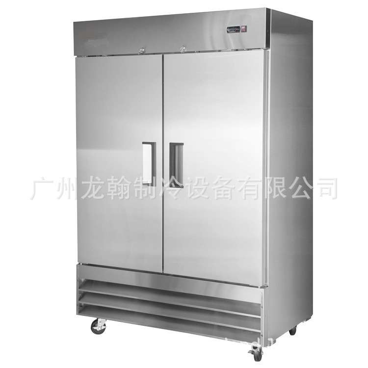 美式冰箱商用保鲜柜冷藏冷冻厨房酒店立式冰箱 风冷自动除霜
