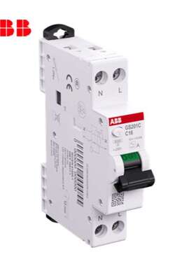 ABB断路器GS201C剩余电流动作断路器GS201C L C25 AC30;10271295