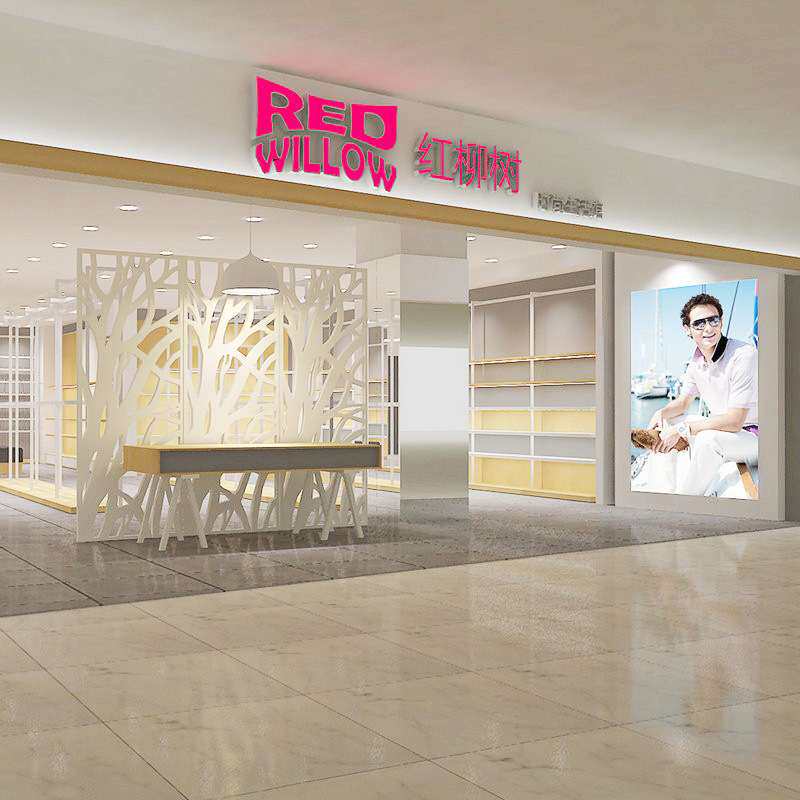 服装展示架厂家服装男装店全店设计烤漆铁艺陈列架钢制展示柜工厂