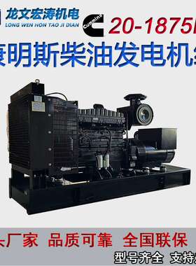 康明斯发电机组 工地房地产备用 50/100/500/800/1600KW动力强