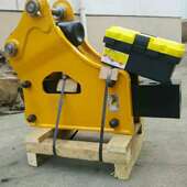 供应3吨挖掘机用炮头破碎锤 工程凿岩机钩机带炮头价格 小型