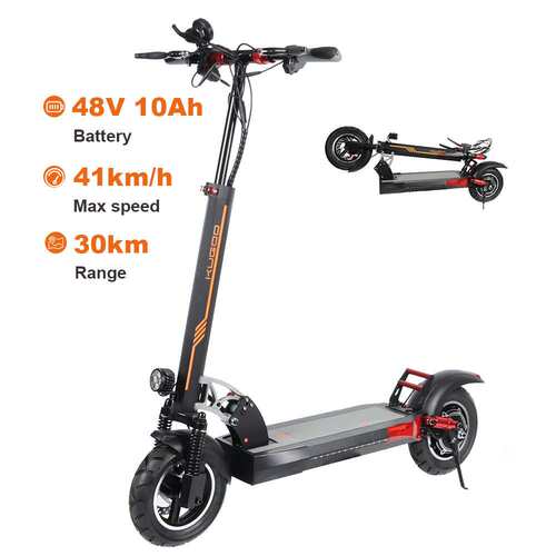 KUGOO M4电动滑板车成人350w 48v折叠越野滑板车30千米范围41千米