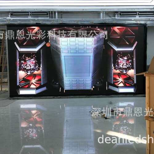 P3舞台自动轨道开合LED显示屏 电脑控制开合移动LED显示屏遥控