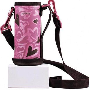 ASIMPLE加厚斜挎保温杯套背带750ml650牛津布袋水壶保护套手提7.8