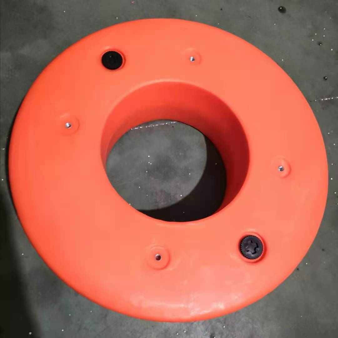潜水泵加工异形浮增 氧塑料E 圈浮体浮筒河道水上配套