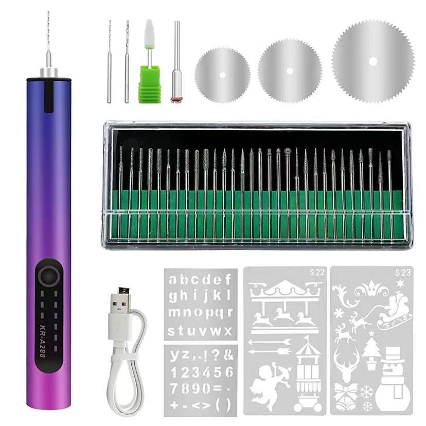 迷你小电磨usb钻孔打摩机珍珠核桃打孔机打磨机3.7v电动抛光机