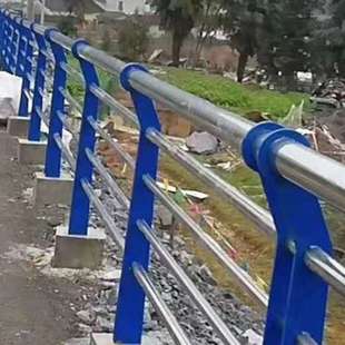 高速公路不锈钢立柱农村道路防撞护栏栏板一级公路梁刚护栏