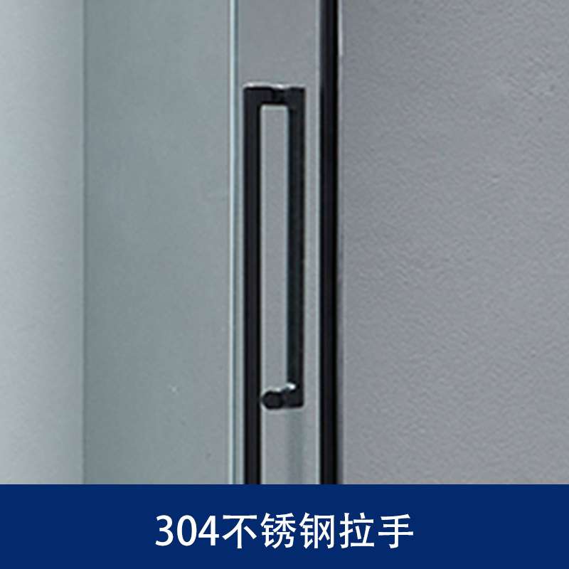 一字型单移门浴室洗澡间卫生间干湿分离隔断沐浴房洗浴房浴屏风定