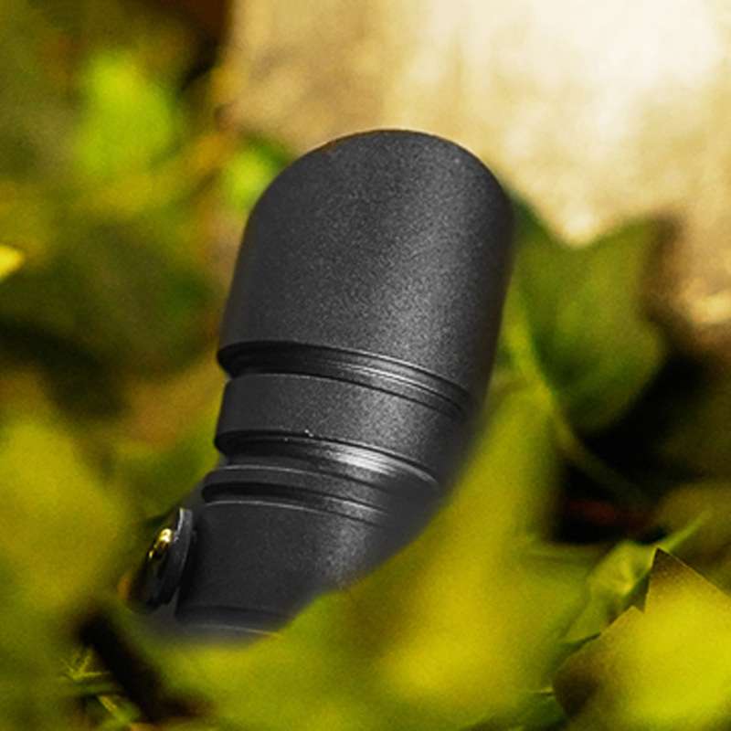 LED投光景观户外防水低压射灯暖光庭院别墅绿化圆形插地灯照树灯