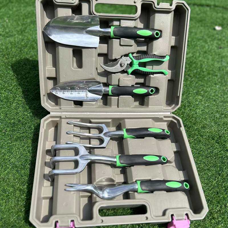 园艺工具园林家用套装袋子工具盒装盆栽养花合金种菜修枝剪锯子