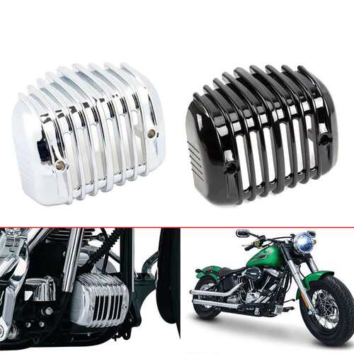 哈雷软尾Softail FXS FLS整流器盖装饰盖下罩整流罩充电器装饰件