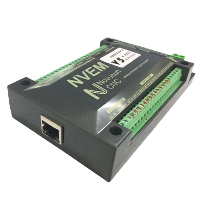 mach3控制卡 nvem v2.1 3/4/5/6轴雕刻机控制卡 6轴数显手轮