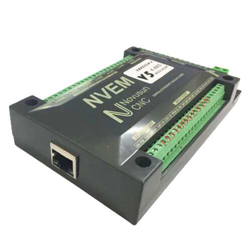 mach3控制卡 nvem v2.1 3/4/5/6轴雕刻机控制卡 6轴数显手轮