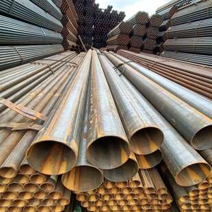 四川成都现货Q235B直缝焊管 空心圆管 DN200高频焊接钢管SC套管