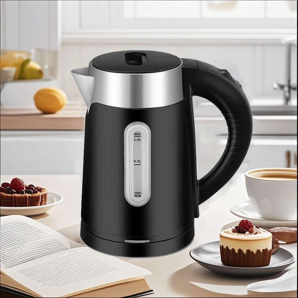 热水壶宾馆民宿客房电热水壶专用小容量烧水壶1升壶体便携式