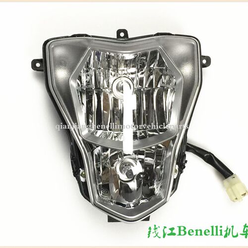 适用蓝宝龙BJ300GS/QJ150-17A小黄龙BJ250-15/15A前照灯前大灯