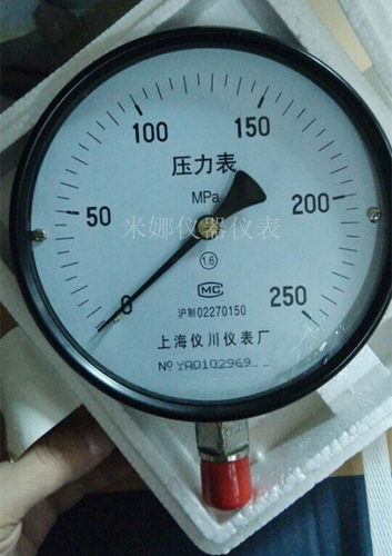 超高压特种压力表 Y150   250MPA  160MPA  螺纹M20*1.5