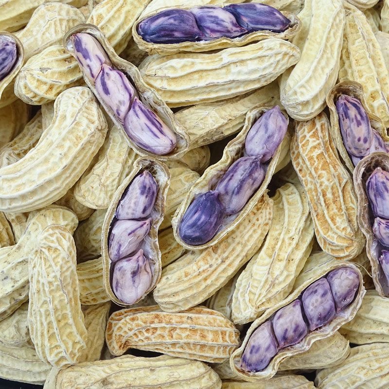 闽大郎龙岩七彩咸干湿烤花生1斤