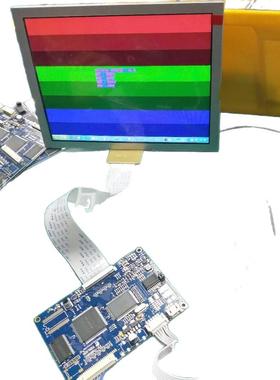 8寸800*600分辨率视频叠加控制板支持开小窗口显示50pinRGB接口