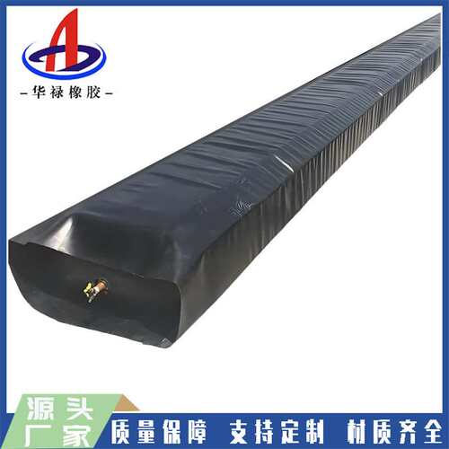 圆形橡胶充气芯模桥梁工程用混凝土空心梁板橡胶气囊内模华禄厂家