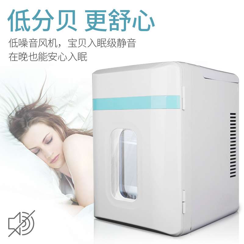 汽车电器小冰箱家车两用迷你冰柜10L冷暖箱12/220V通用 车载冰箱