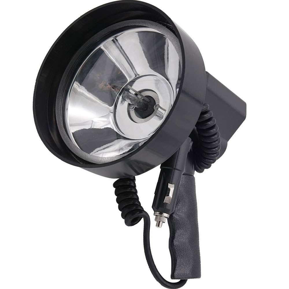 150MM 5英寸12-24V 55W HID手持式探照灯户外射灯野外露营搜索灯
