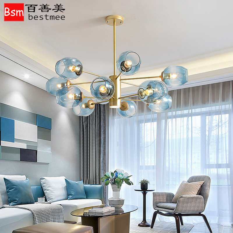 新款北欧简约客厅吊灯创意玻璃罩餐厅灯卧书房室儿童房间铁艺灯具,鲜花速递/花卉仿真/绿植园艺,割草机/草坪机,淘宝优惠券,粉丝福利购,淘宝优惠卷