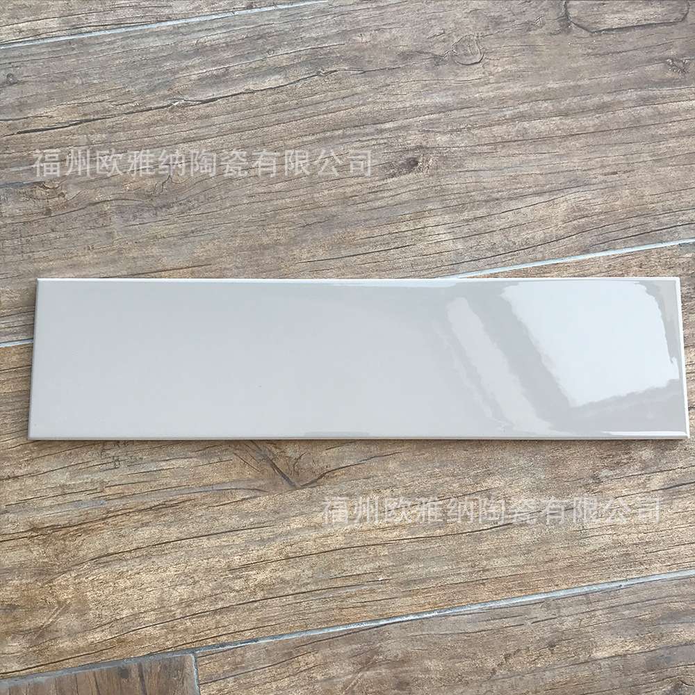 大量素雅100*400不透水亮光面墙砖现代优雅室内卫生间装饰