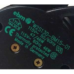 115V 47/46W 15cm W2S130-BM15-01全金属铁叶风扇