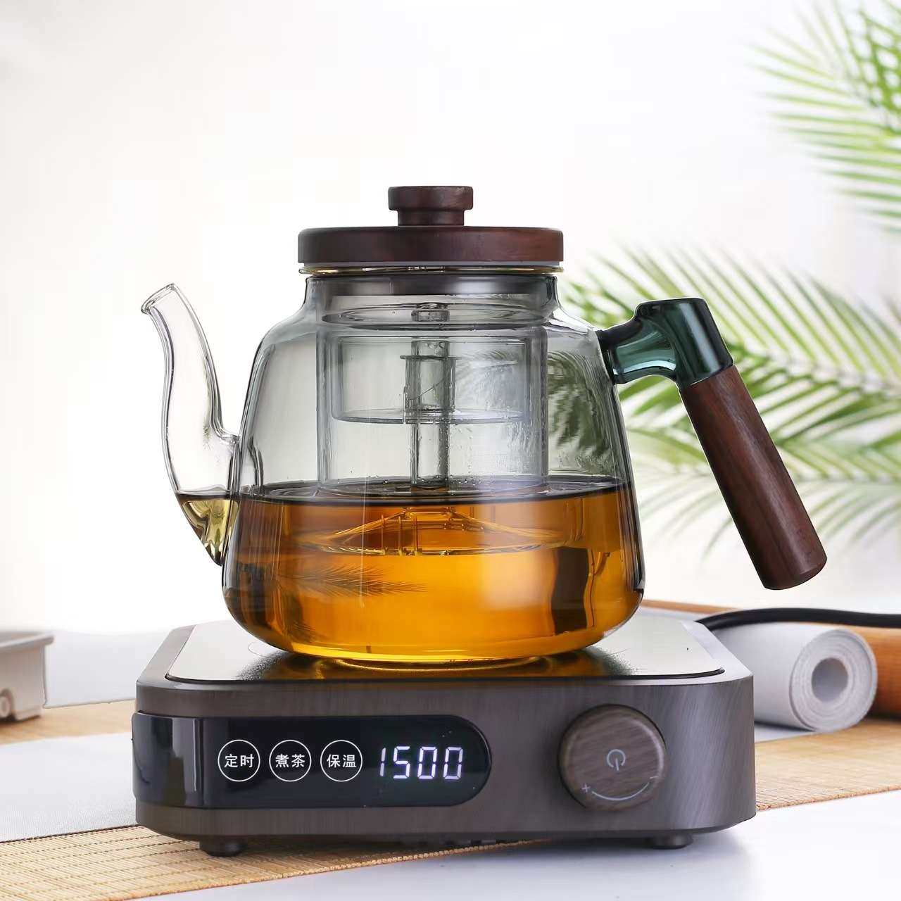 炉元素L8煮茶器电陶炉大功率1500瓦茶炉小型烧水壶围炉煮茶壶