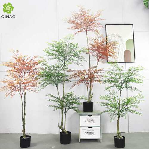 大型仿真南天竹 家居酒店塑料假树装扮 装饰仿真树绿植南天竹盆栽