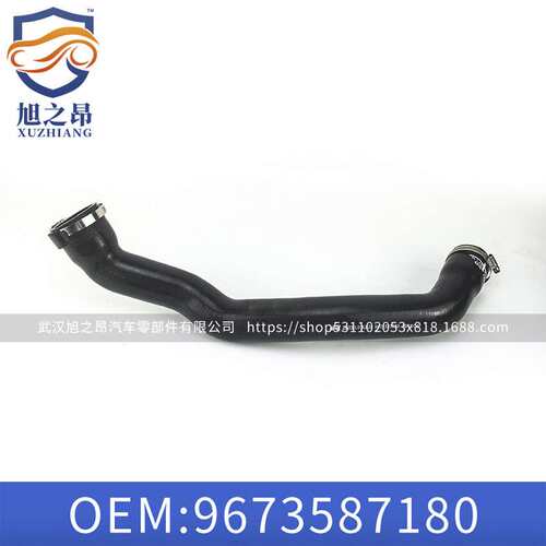 适用东风标致308S新308新408水箱水管4008交换器空气管9673587180