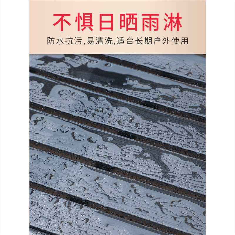 户外桌椅花园庭院别墅阳台茶几欧式简约休闲室外编藤铁艺餐桌椅子