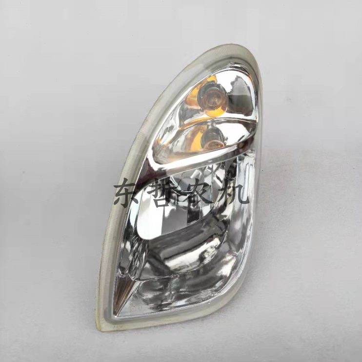 配件55前机老式带大灯前东方农转黄色拖拉机脸4大灯灯泡红向老款