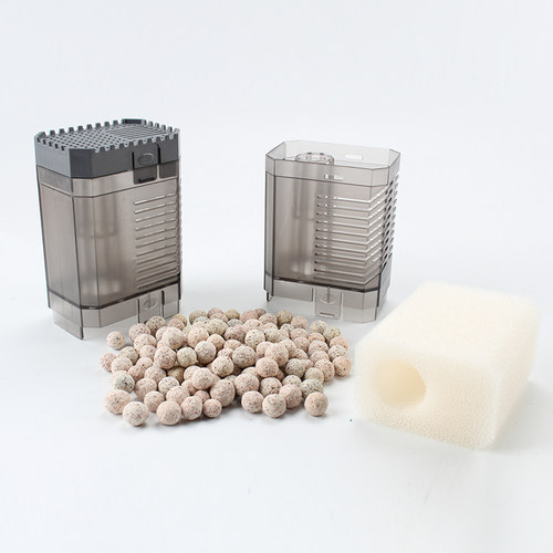 森森陶瓷鱼缸过滤器金鱼缸瓷缸圆形鱼缸过滤装饰创意喷泉造景静音