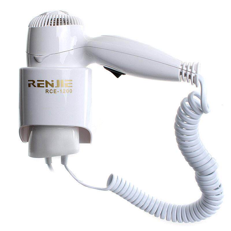 人杰RCE-1200W 特价专业壁挂式吹风机浴室电吹风酒店宾馆风筒