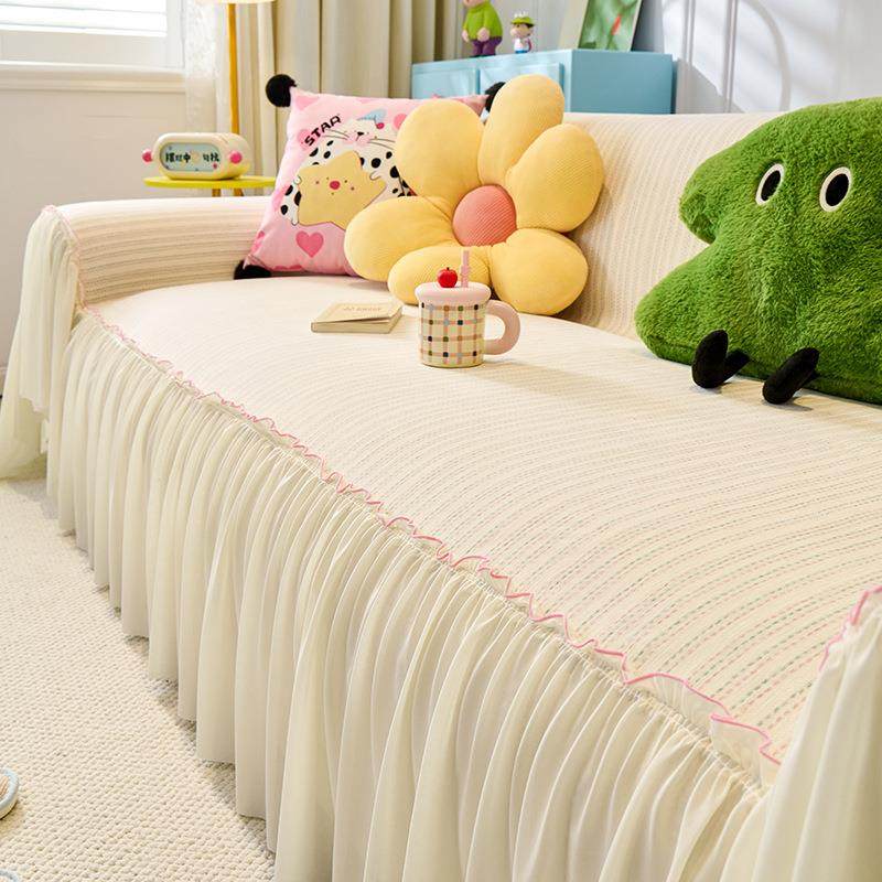 雪尼尔裙摆沙发垫2025新款四季小清新奶油风沙发坐垫固定防滑盖布,鲜花速递/花卉仿真/绿植园艺,割草机/草坪机,淘宝优惠券,粉丝福利购,淘宝优惠卷