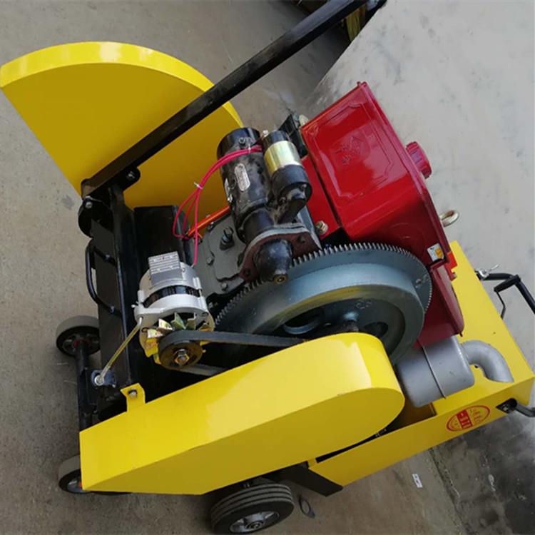 供应TY-500C柴油马路切割机 混凝土路面切割机 水冷电启动切割机