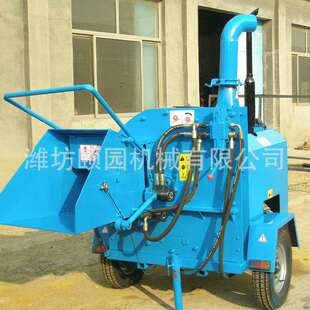 柴油双口料碎木机 多功能全自动碎木机 移动式小型碎木机碎枝机