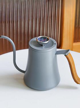HA‘COFFEE进阶手冲咖啡壶 细长鹤嘴孔雀壶复古露营不锈钢咖啡壶