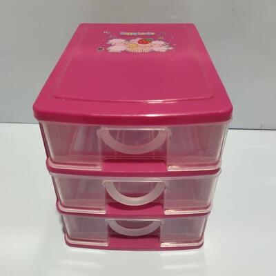 2771多层靓彩小层柜 收纳桌上整理组合柜 彩色塑料抽屉收纳盒