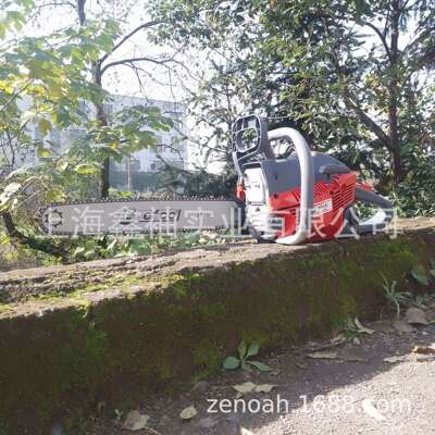 叶红 MTH5800二冲程大功率油锯 汽油伐木锯 家用小型链条砍树机