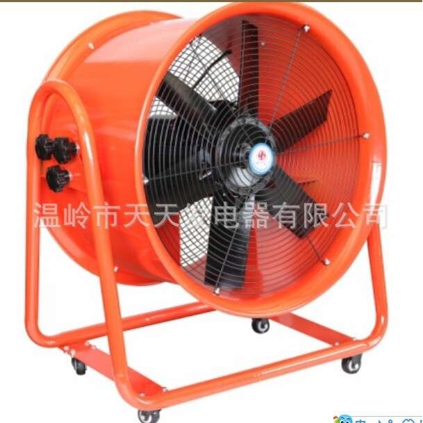 出口24寸600MM 2极大风量移动轴流通风机工业隧道船用排风扇