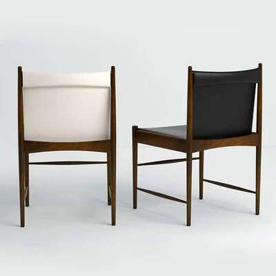 现代简约家用餐桌椅餐厅靠背椅酒店售楼处接待会客洽谈椅休闲椅子