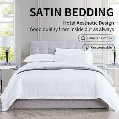 5 Star bed linen cotton custom hotel bedding sets