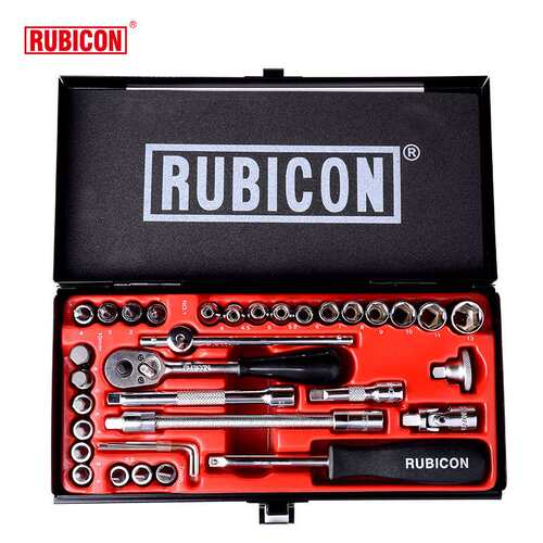 RUBICON罗宾汉RGS-035套筒扳手工具组机修工具组35件套