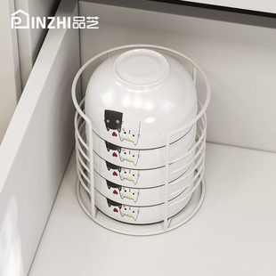 抽屉/橱柜倒扣式碗架---碗摞在一起省空间好拿取