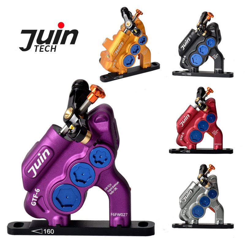 台湾巨匠JUIN TECH GTFx-6 六活塞公路车/折叠车平装线拉油压碟刹