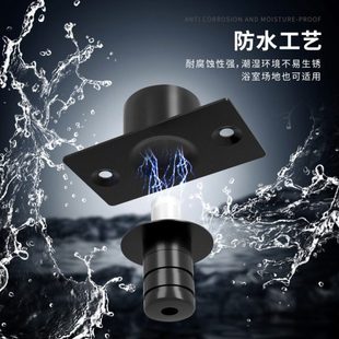 不锈钢新款强磁隐藏式门吸防风门阻防撞门挡门后吸门固定地吸